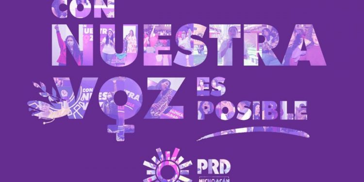 Reprueba PRD Michoacán declaraciones que minimizan la lucha de las mujeres