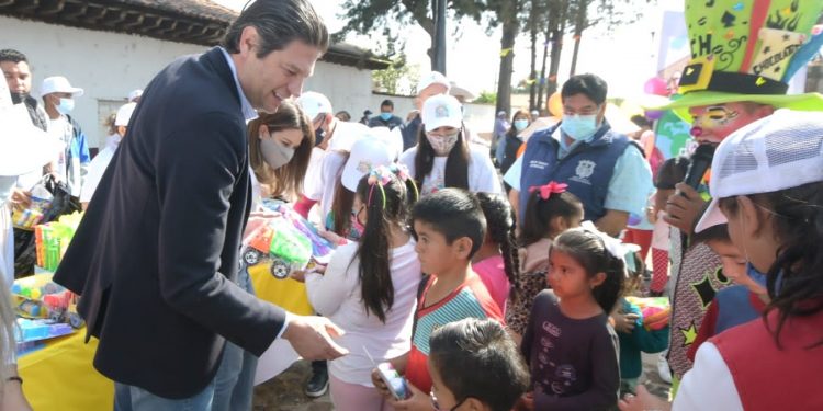 La Tenencia de Tacícuaro se convirtió en parque de diversiones gracias al DIF Morelia