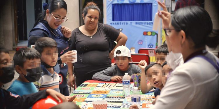 Capacita Gobierno de Tarímbaro a niñas y niños en educación vial