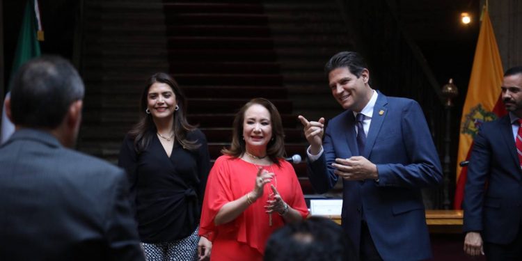Reconoce Ministra Yasmín Esquivel trabajo en materia de seguridad de Alfonso Martínez
