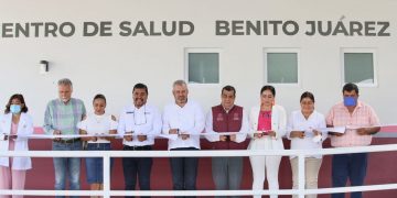 Inaugura Bedolla primer Centro de Salud en Benito Juárez