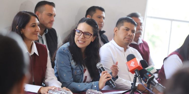 Desde Morena generamos vínculos mundiales en favor de las mujeres: Giulianna Bugarini