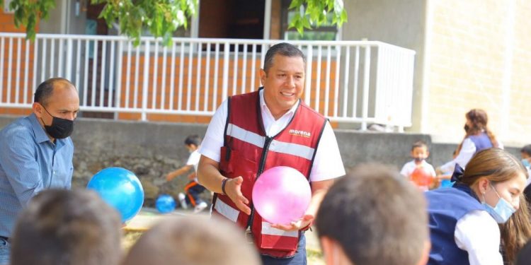 La niñez y docentes son prioritararios en la transformación de Villas del Pedregal: Barragán