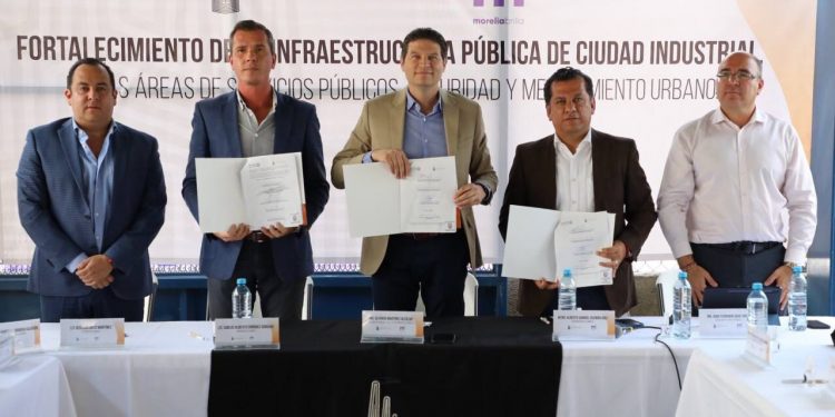 Anuncia Alfonso Martínez 40 mdp en obras viales para Ciudad Industrial