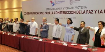 Bedolla toma protesta al Consejo Michoacano para la Construcción de la Paz y la Reconciliación