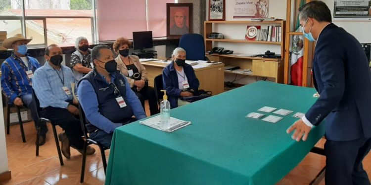 SADERMA y RAN entregan credenciales a autoridades ejidales