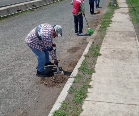 Atiende Gobierno de Tarímbaro reportes de mantenimiento de la ciudadanía