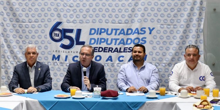 Demandan Diputados Federales del PAN cambios en el gabinete del Gobierno de Michoacán