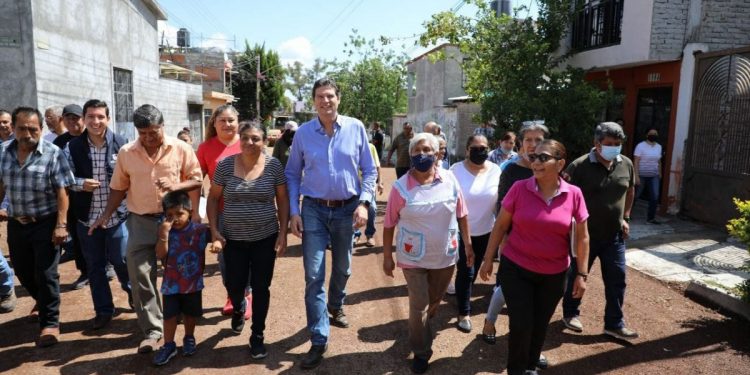 Gobierno Municipal reconstruye importante vialidad al Norte de Morelia