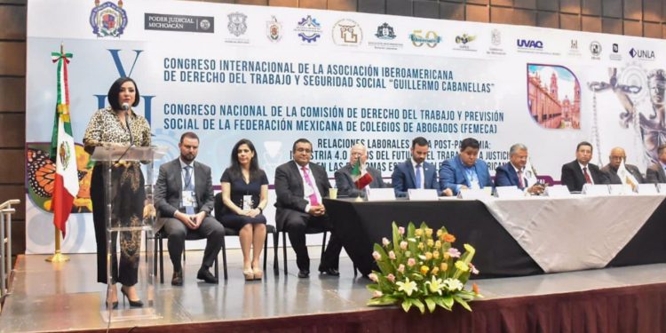 Congreso de Michoacán, comprometido con el nuevo sistema de justicia laboral: Adriana Hernández