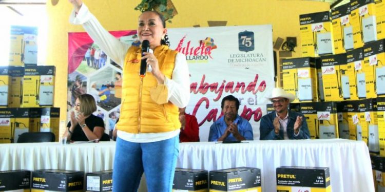 Se consolida “Trabajando por el Campo” como una opción de apoyo real a productores: Julieta Gallardo