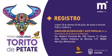 SeCultura Morelia lanza convocatoria para “Torito de Petate” alusivo al mes patrio