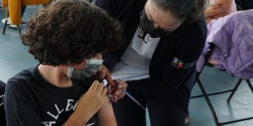 Casi 100 mil vacunas aplicadas a niños de 5 a 11 años en Michoacán