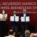 Firman autoridades del gobierno federal y de Michoacán acuerdo marco para ampliar el Programa IMSS-Bienestar en el estado