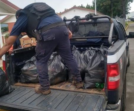 SSP coordina y efectua entrega de despensas a la comunidad de Patuán, en Ziracuaretiro