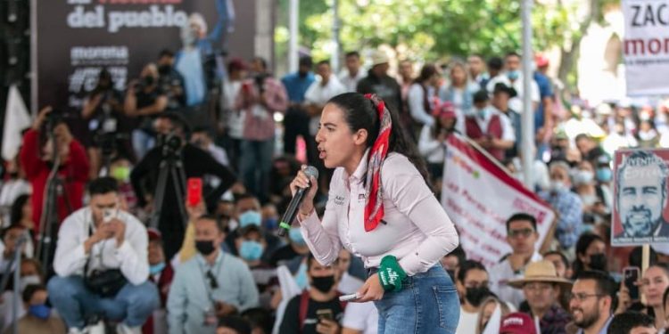 Somos un pueblo organizado y listo para dar seguimiento a la Cuarta Transformación: Giulianna Bugarini