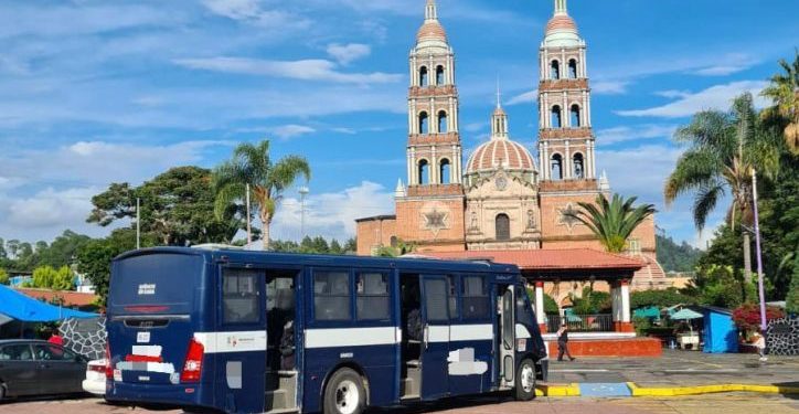 SSP continúa con recorridos de proximidad social, en Nuevo Parangaricutiro