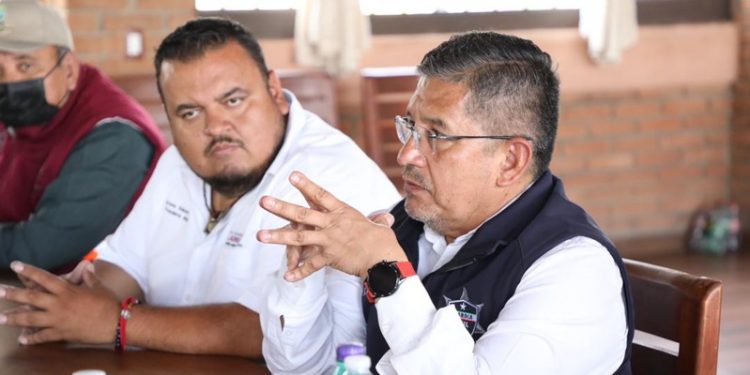 Impulsar condiciones de seguridad en Lagunillas y Huiramba, objetivo de la SSP