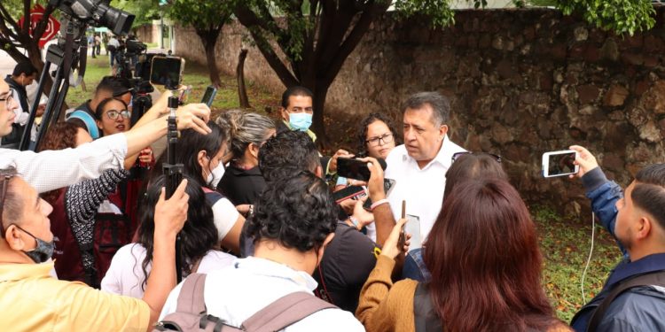 “Apatzingán está de pie y se han retomado actividades”: José Luis Cruz Lucatero.