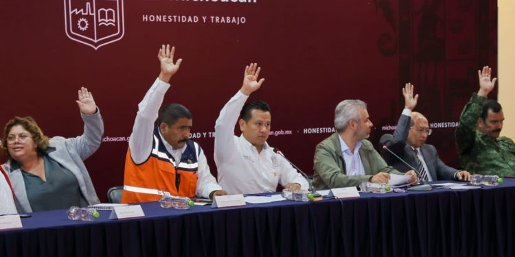 Emite Consejo Estatal de Protección Civil solicitud de declaratoria de emergencia por sismo en Coalcomán