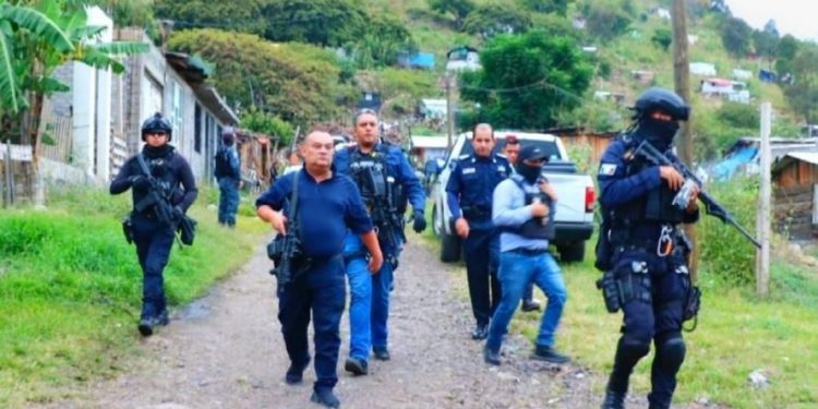 Guardia Civil, Ejército y Policía Morelia, mantienen dispositivo de seguridad por aire y tierra