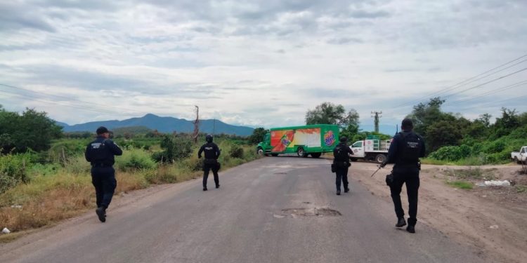 Libre, tramo Apatzingán – Aguililla: SSP