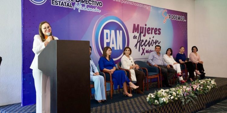 PAN Michoacán continúa capacitación a mujeres de todo el estado