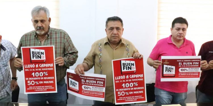 Arranca el Buen Fin en Predial y Agua Potable en Apatzingán