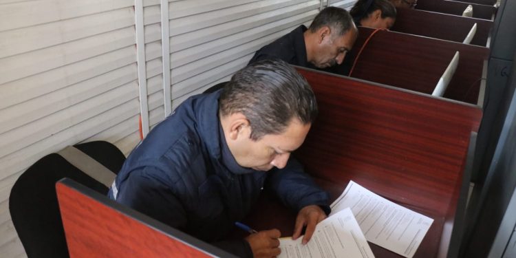 SSP aplica exámenes de conocimiento a elementos para ascensos