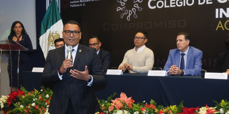 Rinde informe de actividades Roberto C. Estrada Zavala, presidente del CCPM