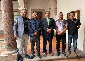 Afiliados a SIPTEM reconocen enlace y acercamiento del Diputado Víctor Manríquez