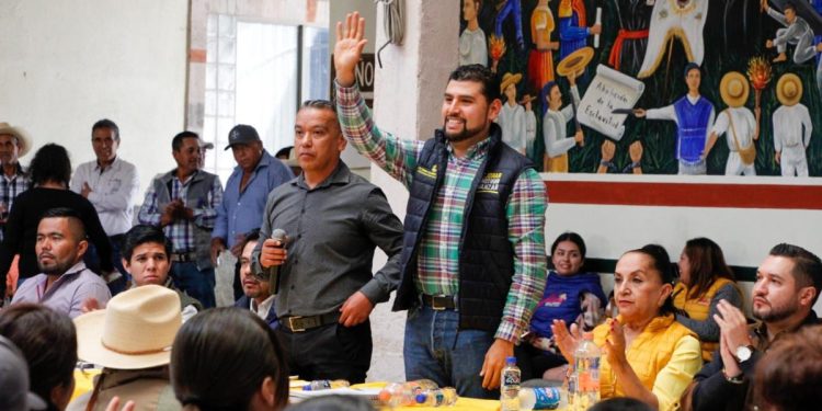 En Huaniqueo y Jungapeo, avanzamos con  las Bases del Sol: Octavio Ocampo