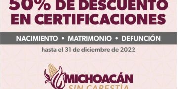 Invita Segob a aprovechar descuentos del 50% en certificaciones