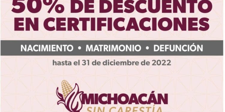 Invita Segob a aprovechar descuentos del 50% en certificaciones