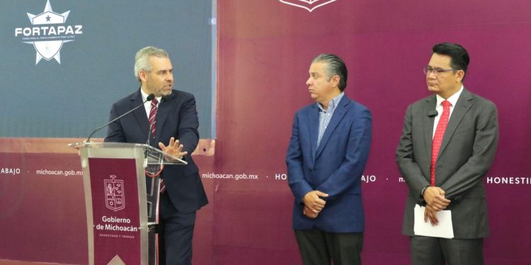 Fortapaz y Faeispum recibirán 2 mil 500 mdp para 2023: Bedolla
