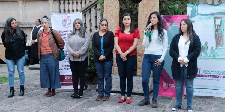 Inaugura Seimujer exposición fotográfica por un aborto legal, seguro y gratuito en Michoacán