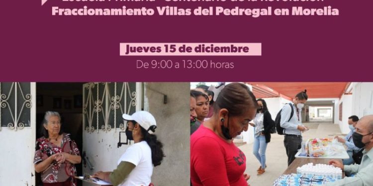 Última jornada de Barrio Bienestar en 2022, en Villas del Pedregal