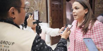 Juntos de la mano, por el bien de Michoacán: Andrea Villanueva