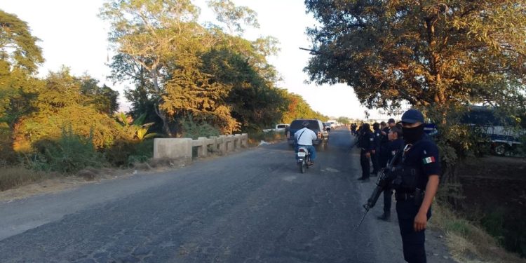 SSP y autoridades federales desbloquean vialidades en Buenavista