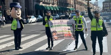 Cruce seguro para peatones, en el Centro de Morelia: SSP