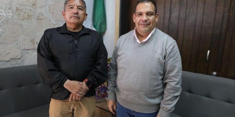 En gira de trabajo, Secretario de SP supervisó el esquema de seguridad en Cuitzeo, Tarímbaro y Santa Ana Maya