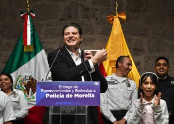Reconoce gobierno de Alfonso Martínez, a la Policía Morelia