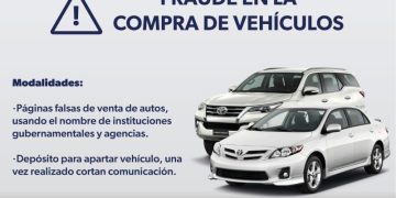 SSP emite ciberalerta, por fraudes en la compra de vehículos