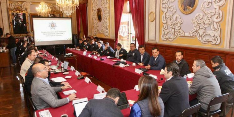 Encabeza Alfonso Martínez reunión de seguridad