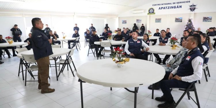 En regiones Apatzingán y Uruapan, Secretario de SP reconoce el actuar operativo