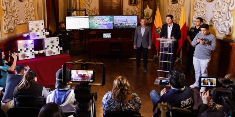 Presenta Alfonso Martínez, programa vanguardista de videovigilancia en Morelia
