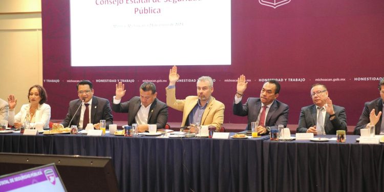 Consejo Estatal de Seguridad aprueba programa para fortalecer la paz en Michoacán