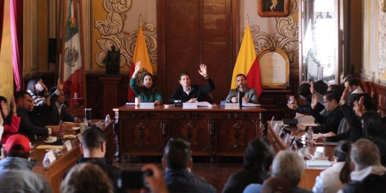 En primera Sesión Ordinaria de Cabildo 2023, aprueba Ayuntamiento de Morelia diversos proyectos