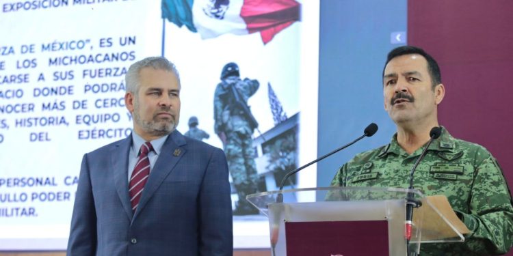 Michoacán recibe la magna exposición militar “La Gran Fuerza de México”