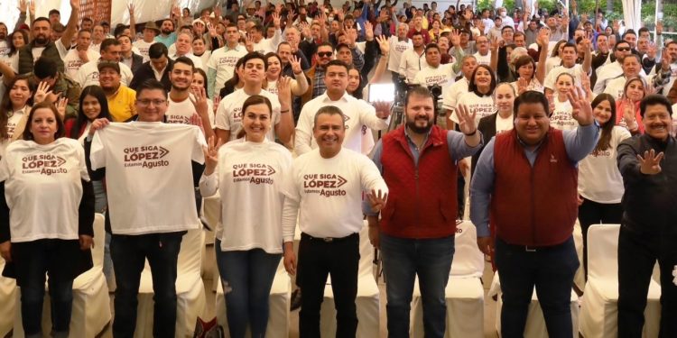 “Que siga López” convoca Fidel Calderón Torreblanca en Michoacán